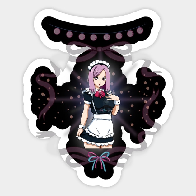 Cute anime girl / anime lovers Sticker by Funtomass